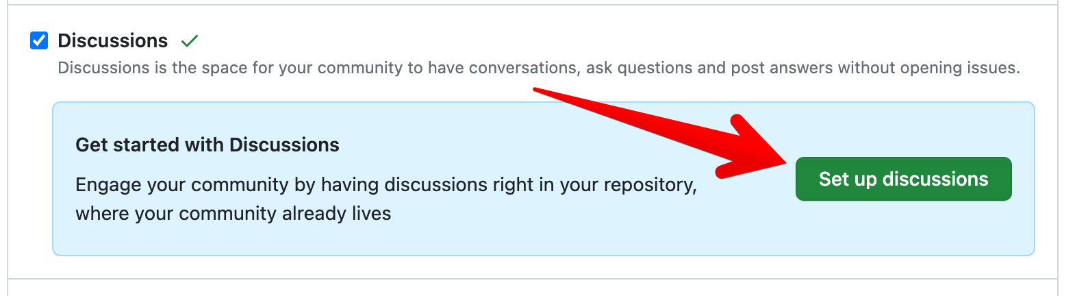 Clicking Discussions