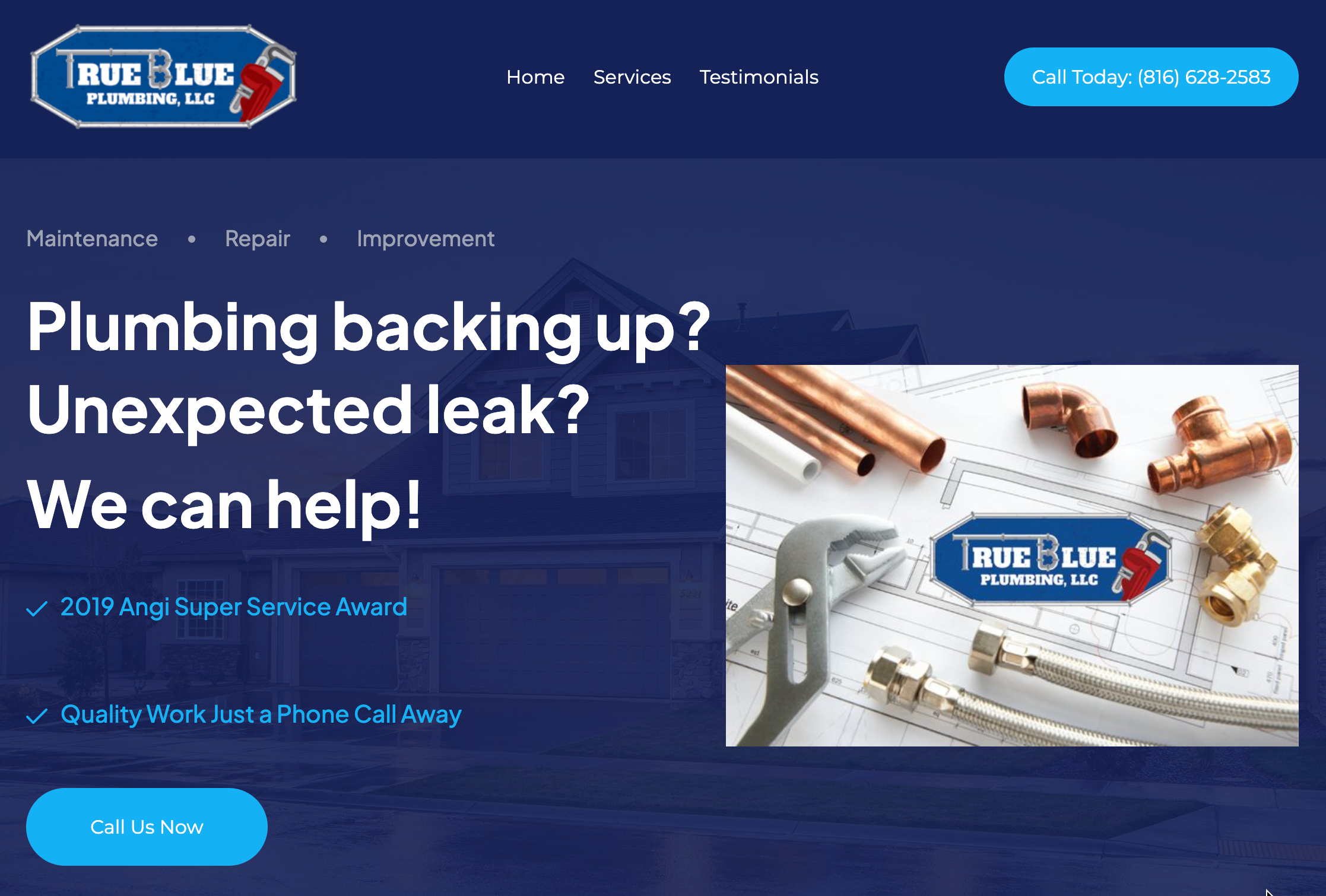 True Blue Plumbing KC featured image